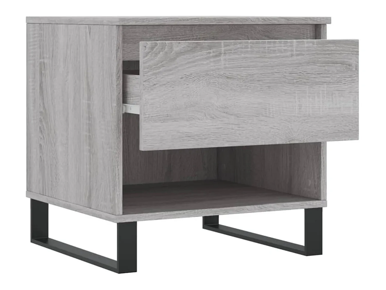 Conjunto de 2 Mesas de Centro | Mesa de apoio | Mesa de café 50x46x50cm deriv. madeira sonoma^ Mesa De Centro