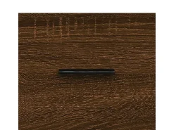 Mesa De Centro* Conjunto de 2 Mesas de Centro | Mesa de apoio | Mesa de café 50x50x40 cm madeira proc. carvalho Castanho