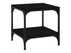 Conjunto de 2 Mesas de Centro | Mesa de apoio | Mesa de café 40x40x40 cm derivados de madeira^ Mesa De Centro