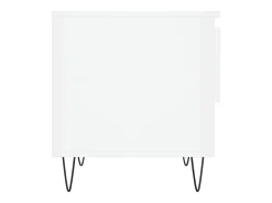 Conjunto de 2 Mesas de Centro | Mesa de apoio | Mesa de café 50x46x50cm deriv. madeira brilhante^ Mesa De Centro