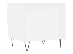 Conjunto de 2 Mesas de Centro | Mesa de apoio | Mesa de café 50x46x50cm deriv. madeira brilhante^ Mesa De Centro