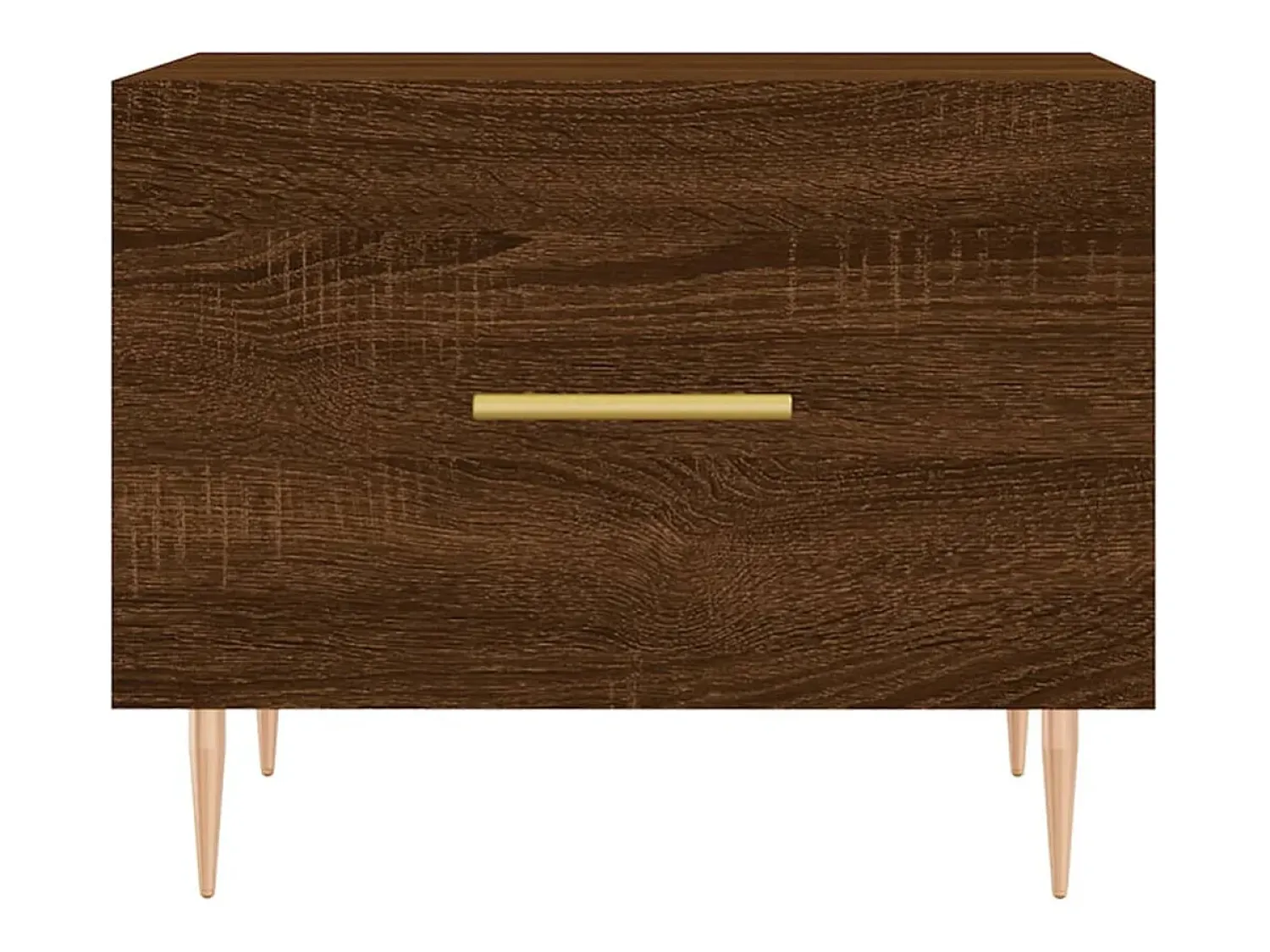 Conjunto de 2 Mesas de Centro | Mesa de apoio | Mesa de café 50x50x40 cm madeira proc. carvalho^ Mesa De Centro