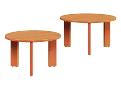 Conjunto de 2 Mesas de Centro | Mesa de apoio -mel 47.5x47.5x27 cm^ Mesa De Centro