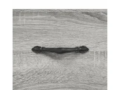 Mesa De Centro* Conjunto de 2 Mesas de Centro | Mesa de apoio | Mesa de café 50x50x40 cm madeira proc. sonoma cinza Cinzento