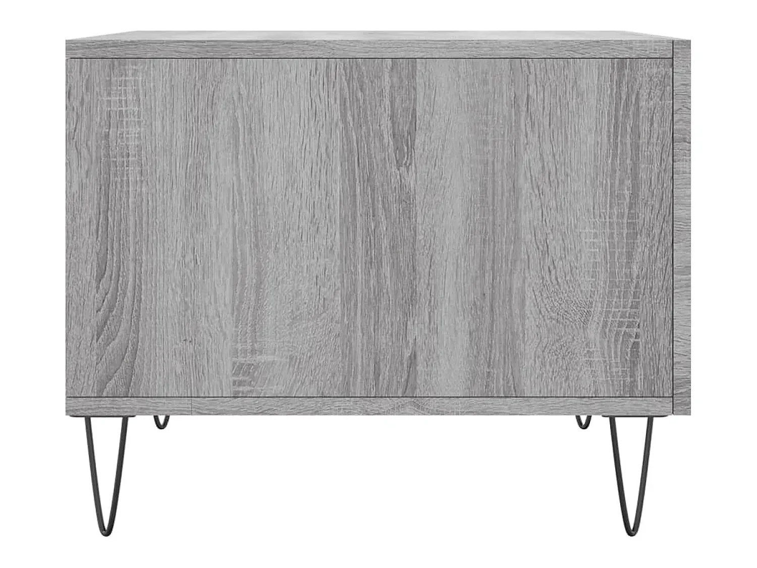 Mesa De Centro* Conjunto de 2 Mesas de Centro | Mesa de apoio | Mesa de café 50x50x40 cm madeira proc. sonoma cinza Cinzento