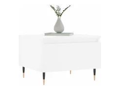 Conjunto de 2 Mesas de Centro | Mesa de apoio | Mesa de café 50x46x35 cm derivados de madeira^ Mesa De Centro