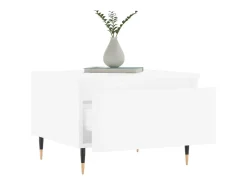 Conjunto de 2 Mesas de Centro | Mesa de apoio | Mesa de café 50x46x35 cm derivados de madeira^ Mesa De Centro