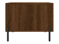 Conjunto de 2 Mesas de Centro | Mesa de apoio | Mesa de café 50x50x40 cm madeira proc. carvalho^ Mesa De Centro