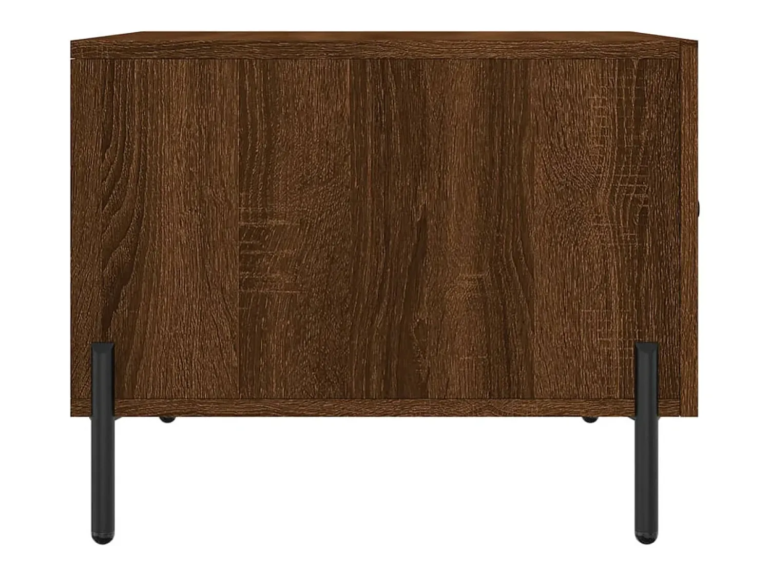 Conjunto de 2 Mesas de Centro | Mesa de apoio | Mesa de café 50x50x40 cm madeira proc. carvalho^ Mesa De Centro
