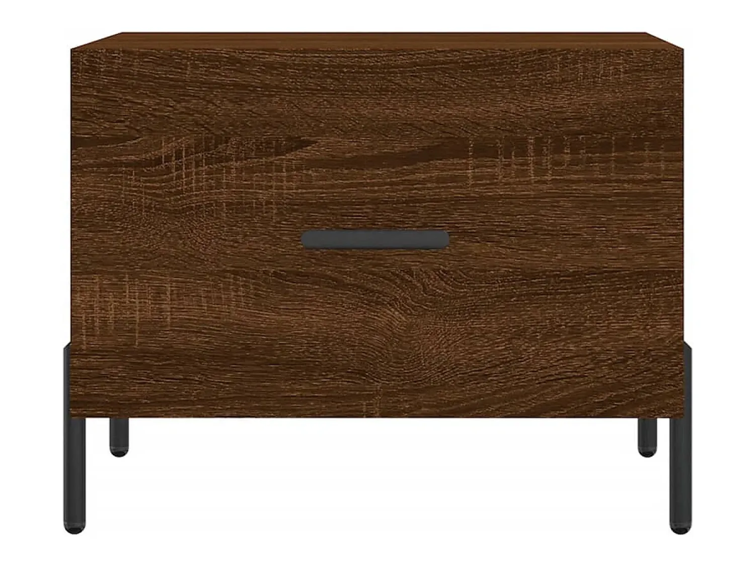 Conjunto de 2 Mesas de Centro | Mesa de apoio | Mesa de café 50x50x40 cm madeira proc. carvalho^ Mesa De Centro