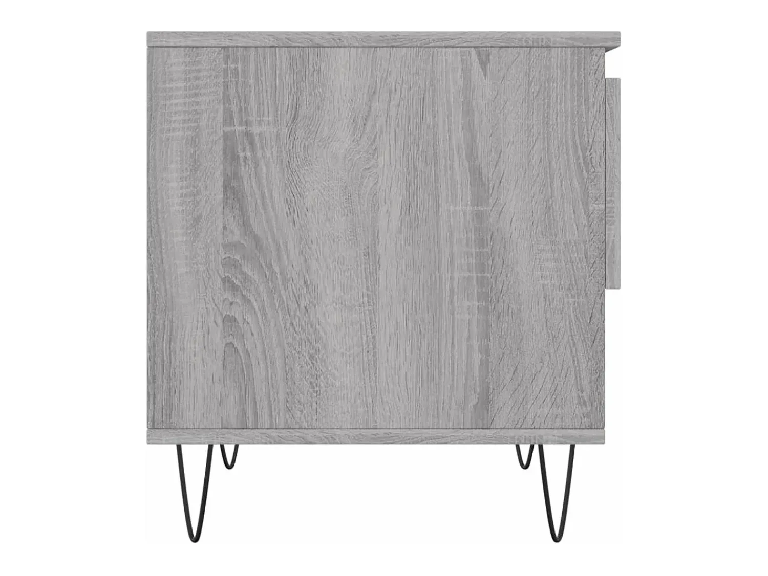 Online Conjunto de 2 Mesas de Centro | Mesa de apoio | Mesa de café 50x46x50cm deriv. madeira sonoma Cinzento