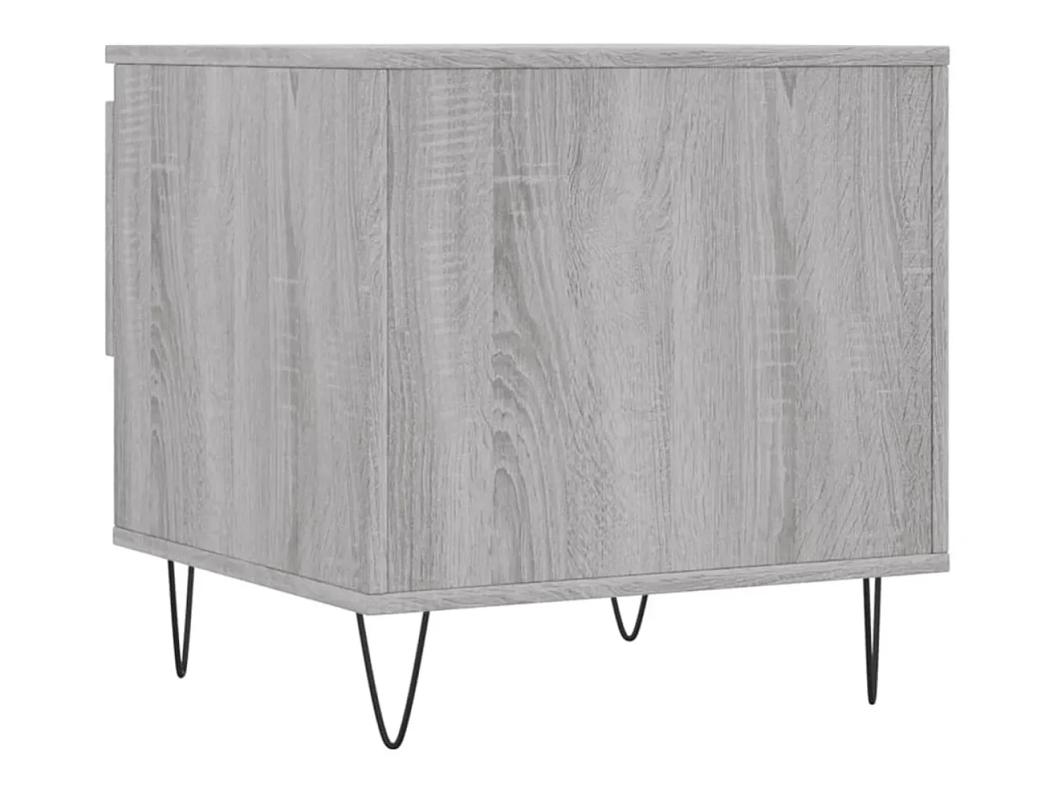 Online Conjunto de 2 Mesas de Centro | Mesa de apoio | Mesa de café 50x46x50cm deriv. madeira sonoma Cinzento