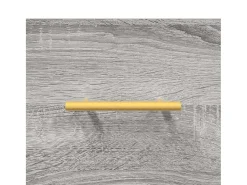 Mesa De Centro| Conjunto de 2 Mesas de Centro | Mesa de apoio | Mesa de café 50x50x40 cm madeira proc. sonoma cinza Cinzento