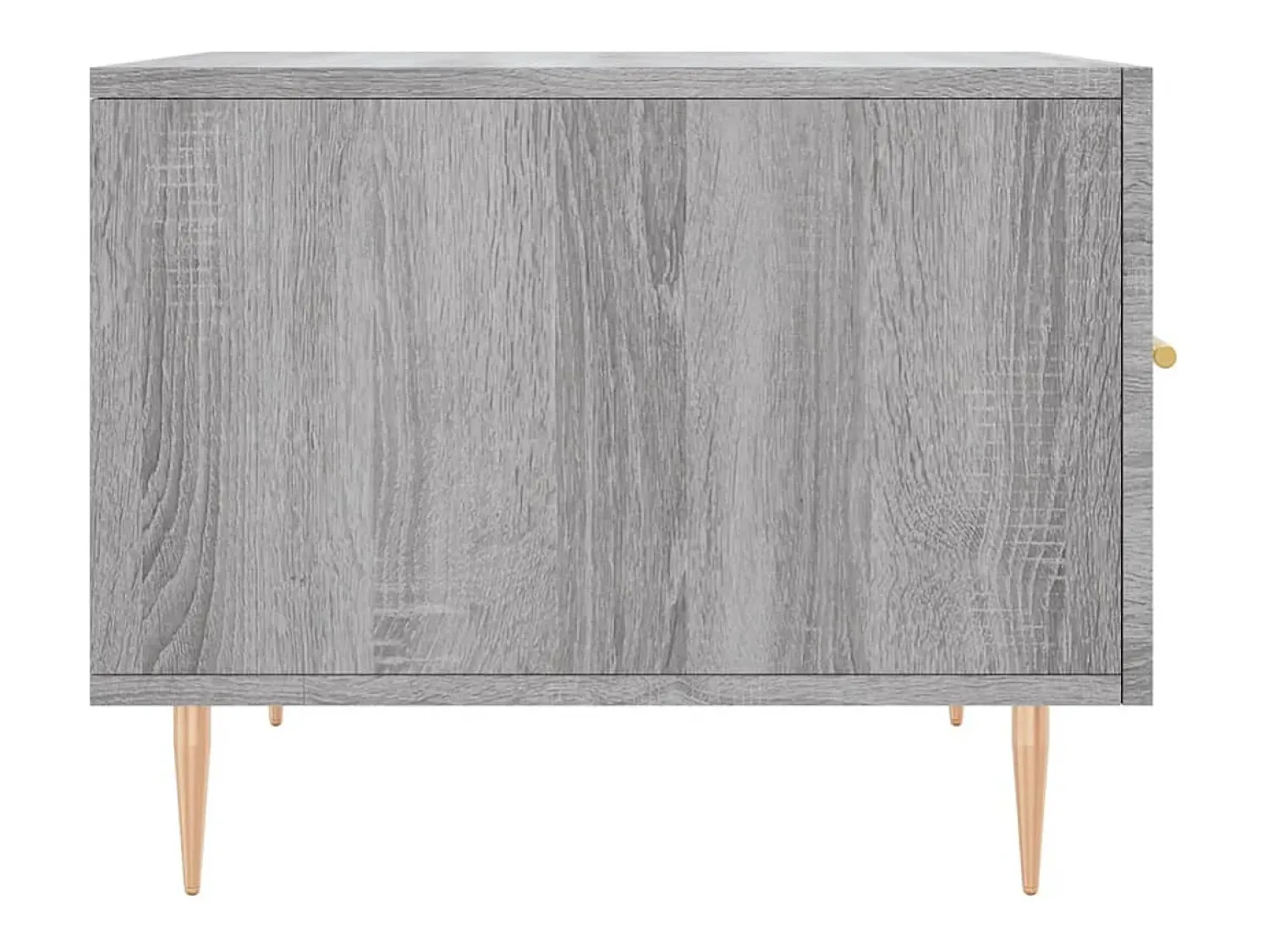 Mesa De Centro| Conjunto de 2 Mesas de Centro | Mesa de apoio | Mesa de café 50x50x40 cm madeira proc. sonoma cinza Cinzento
