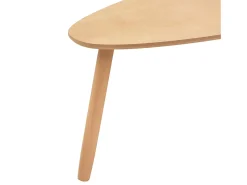 Discount Conjunto de 2 Mesas de Centro | Mesa de apoio pinho maciço Castanho