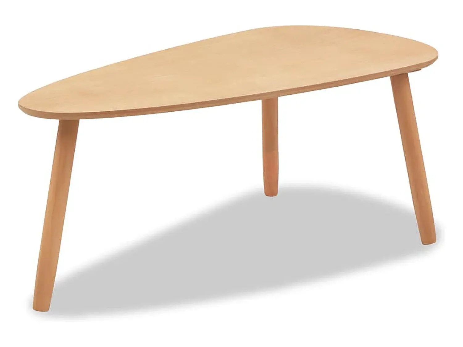 Discount Conjunto de 2 Mesas de Centro | Mesa de apoio pinho maciço Castanho