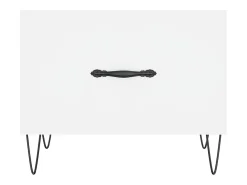 Conjunto de 2 Mesas de Centro | Mesa de apoio | Mesa de café 50x50x40 cm madeira processada^ Mesa De Centro
