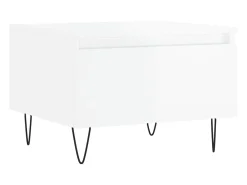 Conjunto de 2 Mesas de Centro | Mesa de apoio | Mesa de café 50x46x35cm deriv. madeira brilhante^ Mesa De Centro