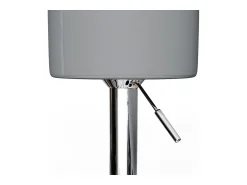 Discount Vicco Conjunto de 2 peças de banco de bar cinza 33x33x92 Cinzento