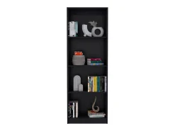 TuHome Conjunto de 3 peças de melamina para escritório em casa com prateleiras , 180.6 cm X 188.4 cm X 29.9 cm ,^ Biblioteca