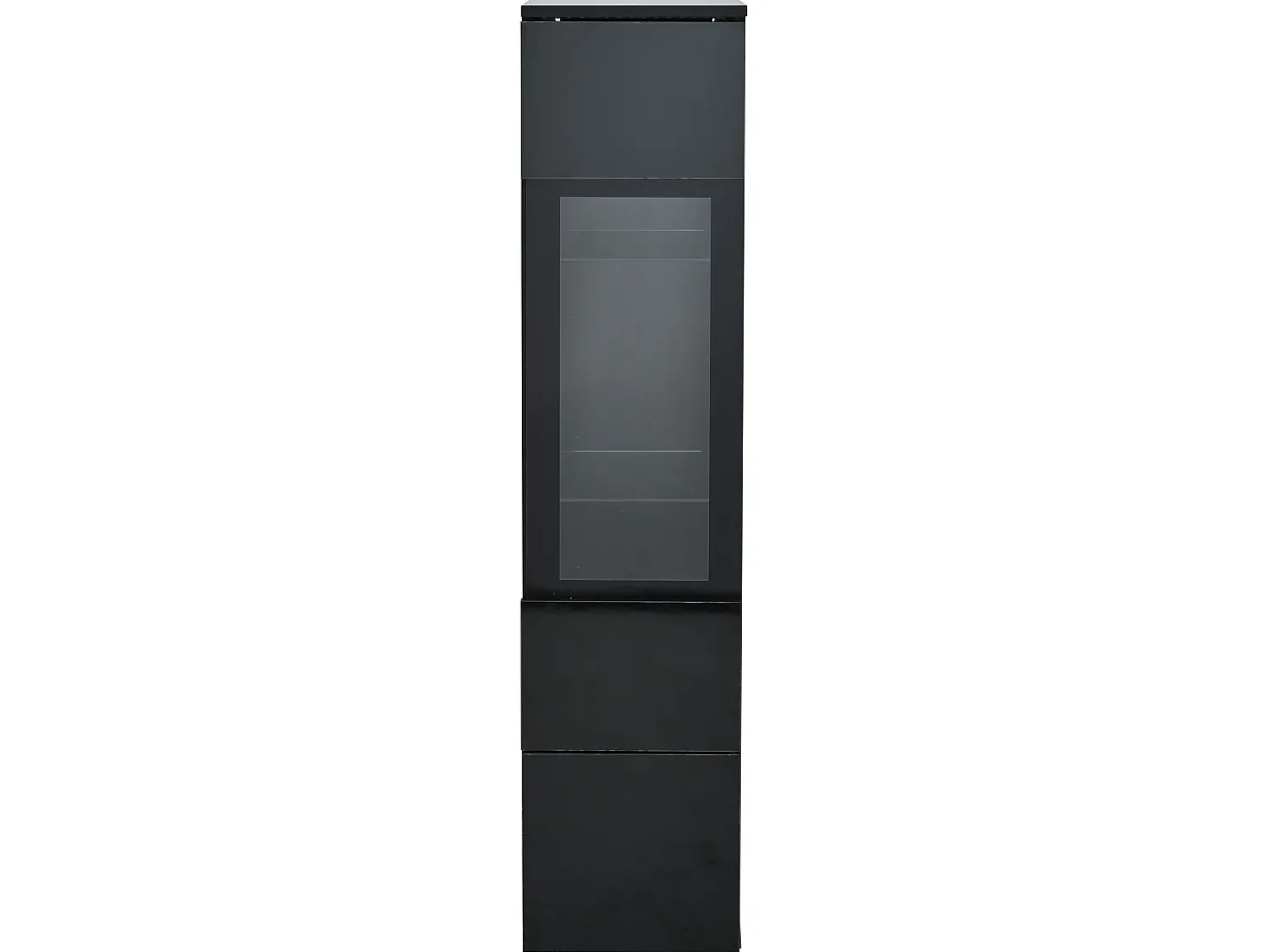 Móvel De Tv*Hauss Spole Conjunto de 3 peças para parede de TV - Suporte para TV + Vitrine + Prateleira - Preto