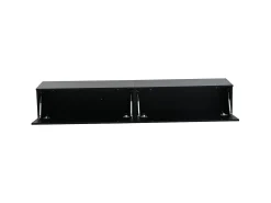 Móvel De Tv*Hauss Spole Conjunto de 3 peças para parede de TV - Suporte para TV + Vitrine + Prateleira - Preto