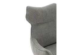 Conjunto de 2 poltronas de veludo com pernas de metal 60x65 h90 cm^ Poltrona