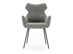 Conjunto de 2 poltronas de veludo com pernas de metal 60x65 h90 cm^ Poltrona