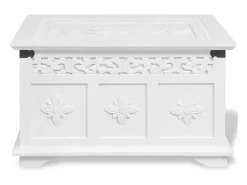 Acessórios De Arrumação| Conjunto de arcas de arrumação 2 pcs PT580638 Branco