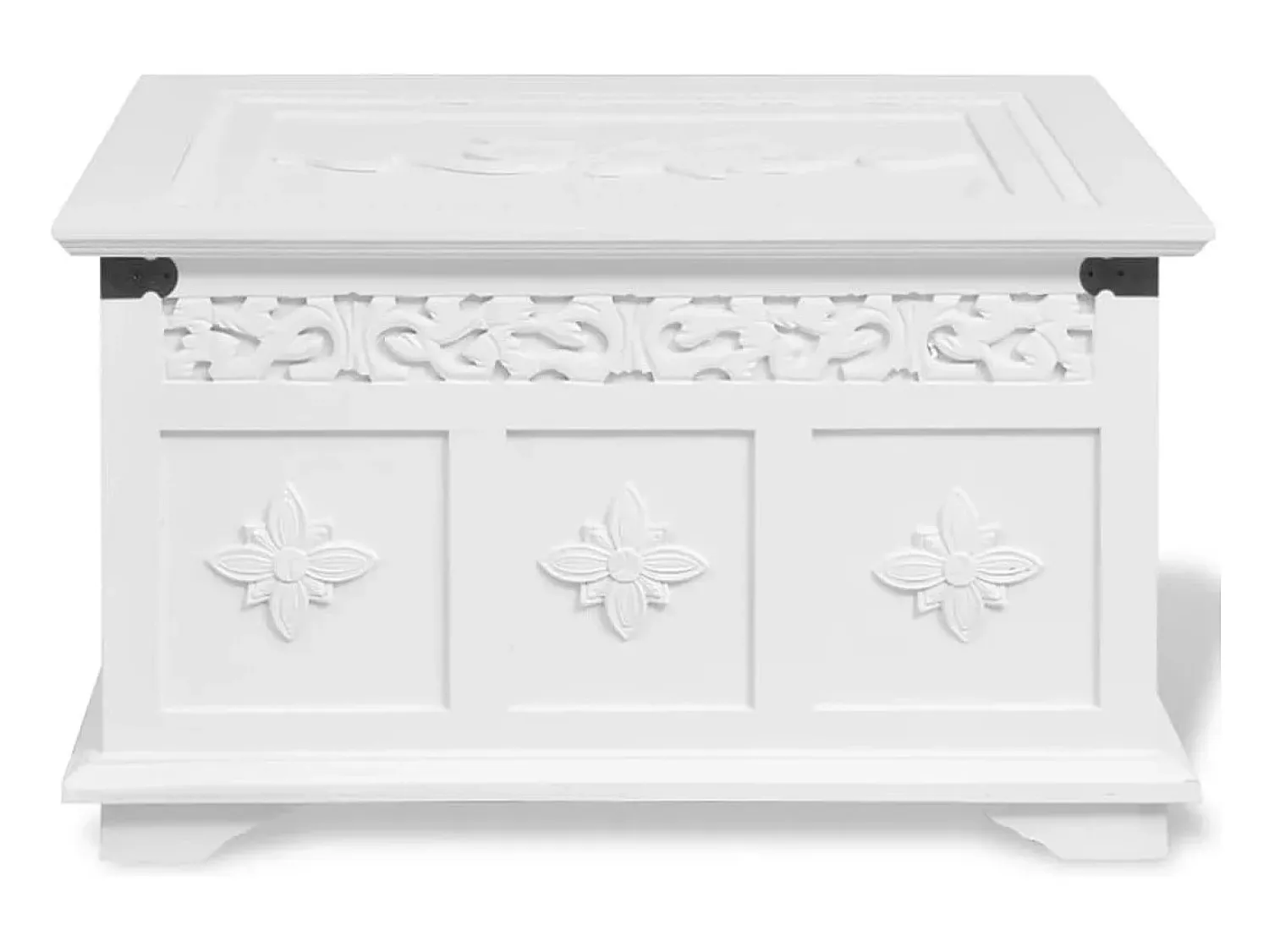 Acessórios De Arrumação| Conjunto de arcas de arrumação 2 pcs PT580638 Branco