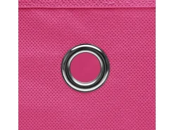 Best vidaxl Conjunto de Caixas de Arrumação com Tampas - 4 Peças 28x28x28 cm Rosa