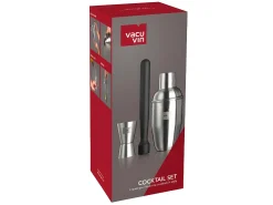 Acessório Vinho E Bar* Conjunto de coquetéis 3 peças Vacuvin - Acessórios indispensáveis para amantes de coquetéis