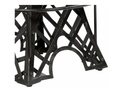 Mobikasa Conjunto de duas banquetas de bar de design assento sintético marrom 1202122^ Banco