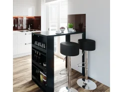 Clearance Vicco Conjunto de mesa de bar antracite 57x117x106 Cinza antracite