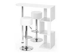 Vicco Conjunto de mesa de bar 113x39.8x111.8 vincent^ Móvel De Bar
