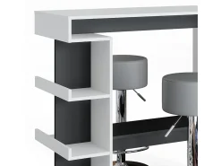 Móvel De Bar|Vicco Conjunto de mesa de bar 108x50x103 dana Branco