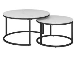Vicco Conjunto de mesa de centro 77x40x40 montreal^ Mesa De Centro
