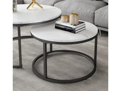 Vicco Conjunto de mesa de centro 77x40x40 montreal^ Mesa De Centro