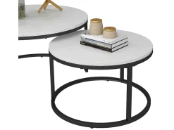 Vicco Conjunto de mesa de centro 77x40x40 montreal^ Mesa De Centro
