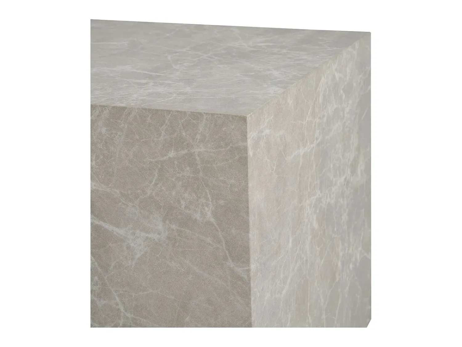 New Conjunto de Mesas Auxiliares Prague, , 40x40x36 cm, Kendra Home Cinzento