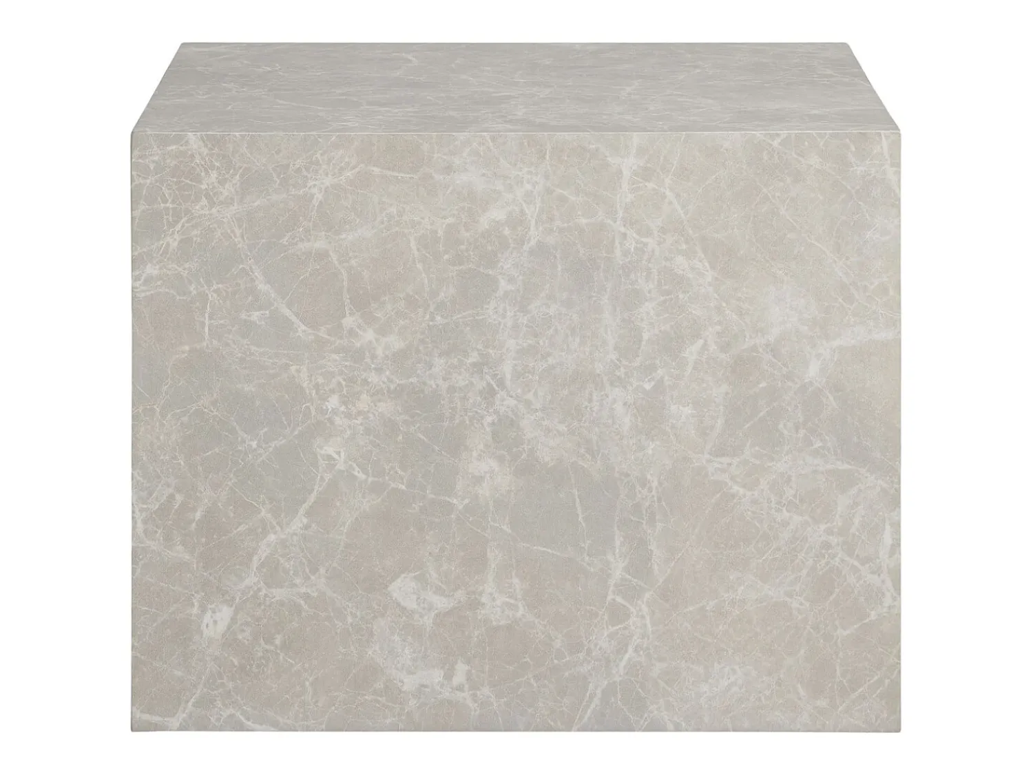 New Conjunto de Mesas Auxiliares Prague, , 40x40x36 cm, Kendra Home Cinzento