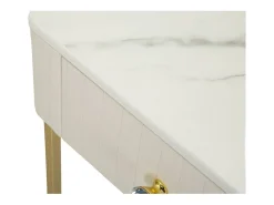 Mesa De Apoio| Conjunto de Mesas Auxiliares VKH771, , 45x45x90 cm, Kendra Home Bege