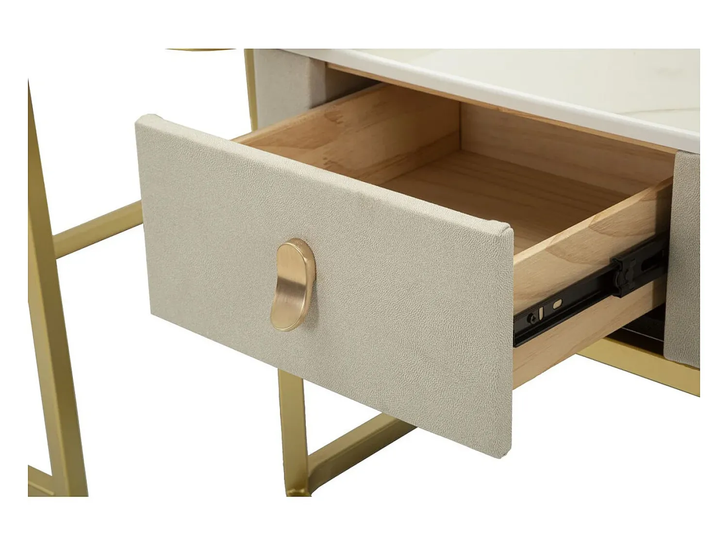 Mesa De Centro| Conjunto de Mesas Auxiliares VKH794, , 70x70x48 cm, Kendra Home Bege