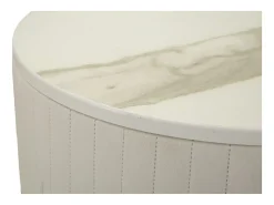 Mesa De Apoio| Conjunto de Mesas Auxiliares VKH772, , 50x50x90 cm, Kendra Home Bege