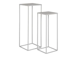 Conjunto de Mesas Auxiliares Beja, , 19x19x50 cm, Kendra Home^ Mesa De Apoio