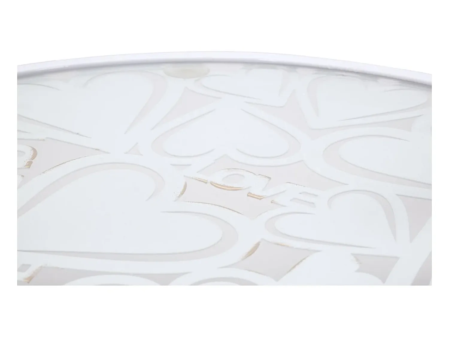 Mesa De Apoio| Conjunto de Mesas Auxiliares VKH556, , 43x43x60 cm, Kendra Home Branco