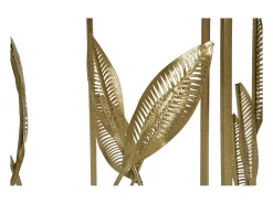 Discount Conjunto de Mesas Auxiliares Gogli, Ouro, 35x35x65,5 cm, Kendra Home Dourado