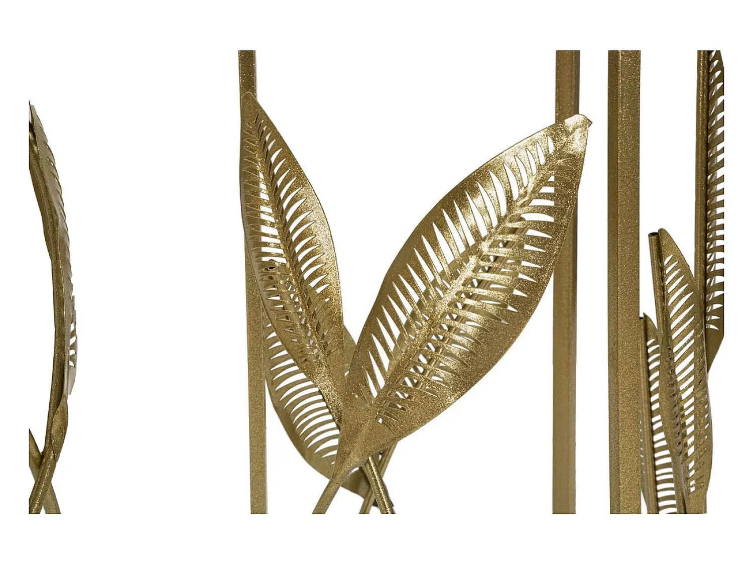 Discount Conjunto de Mesas Auxiliares Gogli, Ouro, 35x35x65,5 cm, Kendra Home Dourado