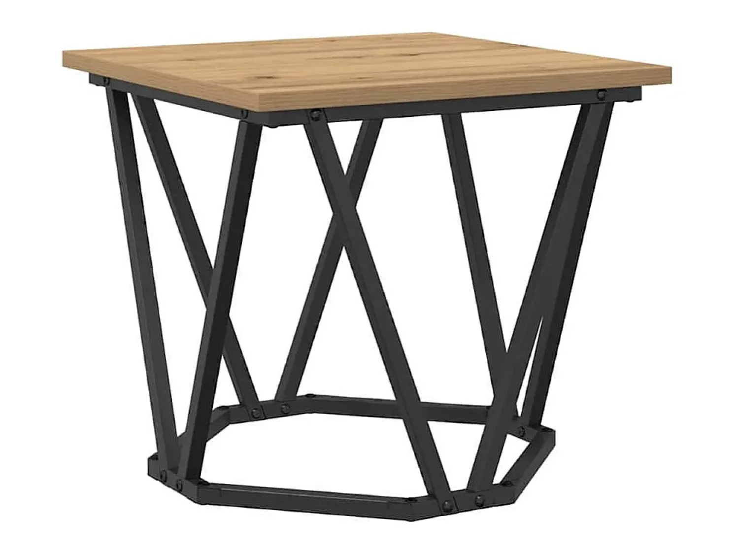 Conjunto de mesas de apoio 2 pcs carvalho artisiano^ Mesa De Centro
