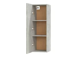 Móvel De Tv*Helloshop26 Conjunto de móveis armário aparador TV televisão sala de estar quarto sala 5 peças madeira projetada cinza 02_0024890 Castanho